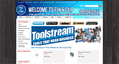 Desktop Screenshot of fixandclip.co.uk